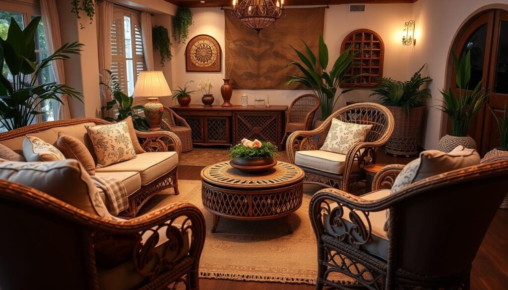 indoor rattan furniture