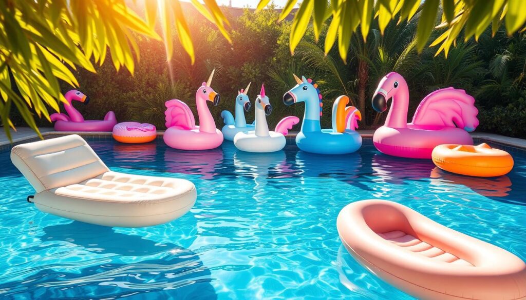 pool floats loungers